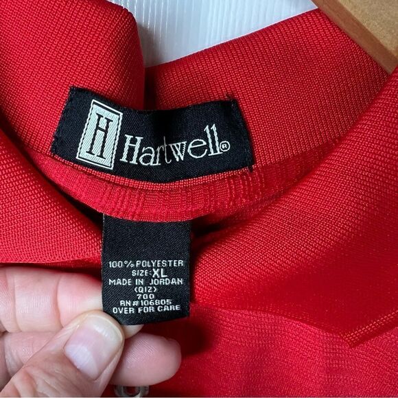 Hartwell Welcome To Las Vegas Sign Men's XL Performance Red Short Sleeve Polo - Picture 3 of 7